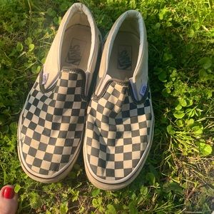 Checkered Vans